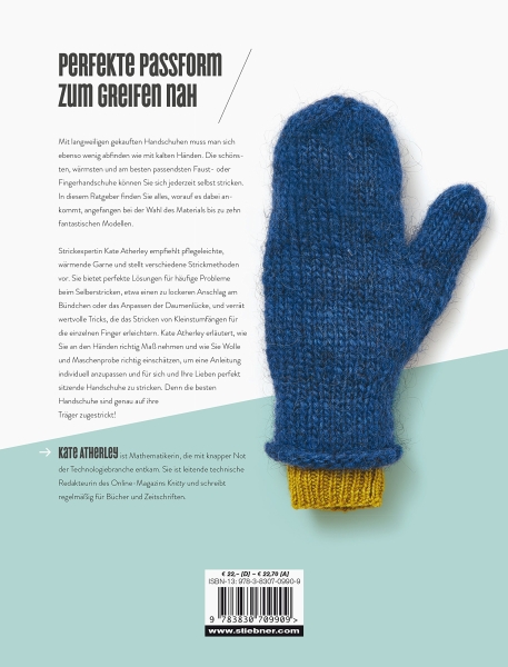 Buch "Handschuhe" Rageber zum Stricken von Faust- und Fingerhandschuhen, Neuwertig